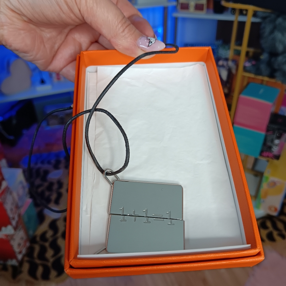 Hermes Friendship couples Amulet Charm Set Necklace 1+1=1